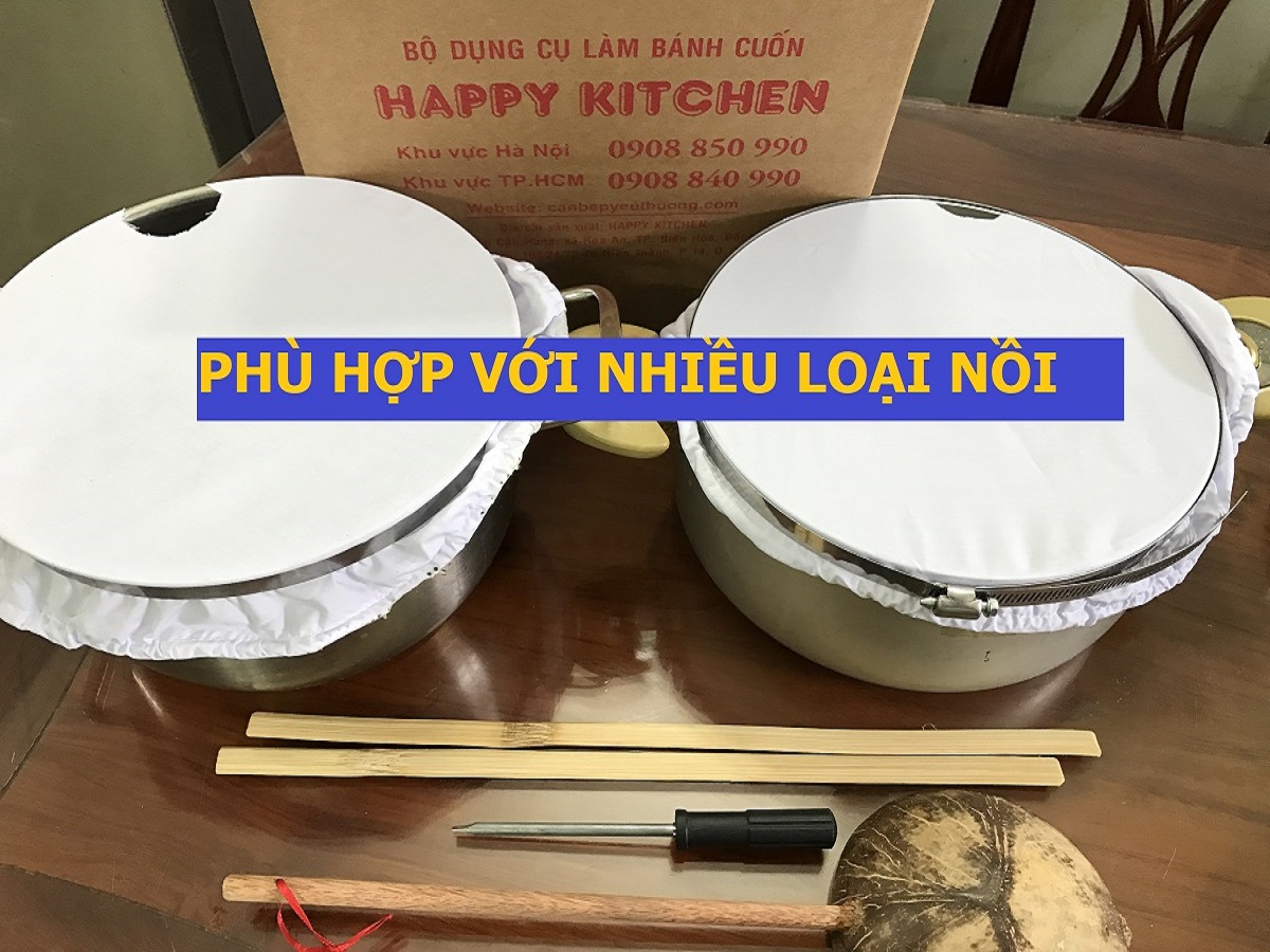 khung vai banh cuon, vai banh cuon, cach lam banh cuon